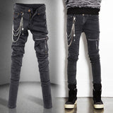 Chain Me Up Jeans - TrendSettingFashions 