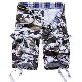 Men's Fashion Print Cargo Shorts - TrendSettingFashions 