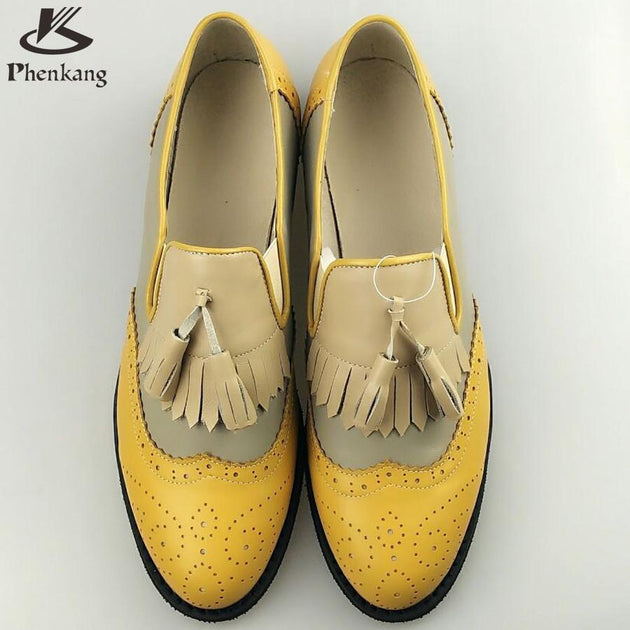 Men's Vintage Fashion Oxfords - TrendSettingFashions 