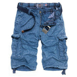 Men's Solid Cargo Mens Board Shorts - TrendSettingFashions 