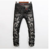 Men's Fashion Write Me A Book Jeans - TrendSettingFashions 