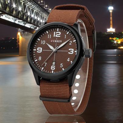 Men's Luxury Stripe Quartz Watch - TrendSettingFashions 