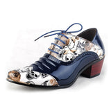 Men's Skull Oxfords - TrendSettingFashions 