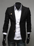 Men's Classic Single Breasted Blazer In 3 Colors - TrendSettingFashions 