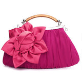 Women's Evening Flower Party Bag 5 Color Options - TrendSettingFashions 