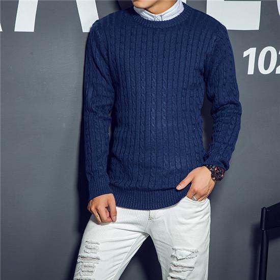 Men's Cashmere Wool Sweater - TrendSettingFashions 
