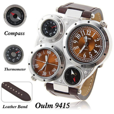 Men's Multi-Function, Multi-Dial Watch - TrendSettingFashions 