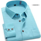 Men's Polka Dot Fashion Dress Shirt - TrendSettingFashions 