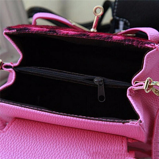 Women's Fashion Leopard Shoulder Cross Body Bag In 5 Colors! - TrendSettingFashions 