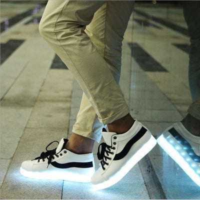 LED, USB Charging Luminous Shoes - TrendSettingFashions 