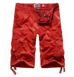 Distressed Fashion Beach Wear Cargo Shorts - TrendSettingFashions 