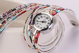 Women's Glass Jewel Watch With 9 Different Colors - TrendSettingFashions 