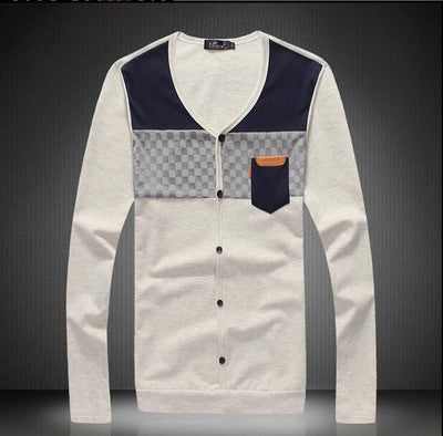 Men's Button Up Cardigan - TrendSettingFashions 