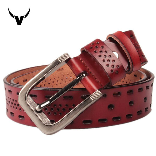 Men's Genuine Leather Designer Belt - TrendSettingFashions 