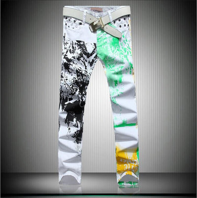 Men's Graffiti Jeans - TrendSettingFashions 