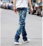 Men's Distressed Hole Jeans - TrendSettingFashions 
