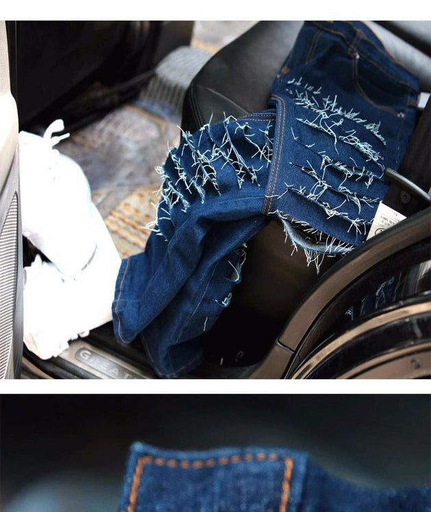 Ripped Skinny Jeans - TrendSettingFashions 