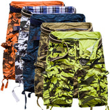 Men's Fashion Print Cargo Shorts - TrendSettingFashions 
