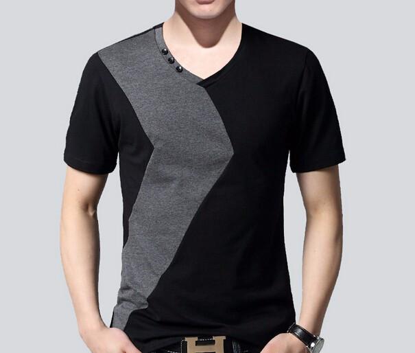 Fashion Crew Neck Short Sleeve T-Shirt in 2 Styles - TrendSettingFashions 