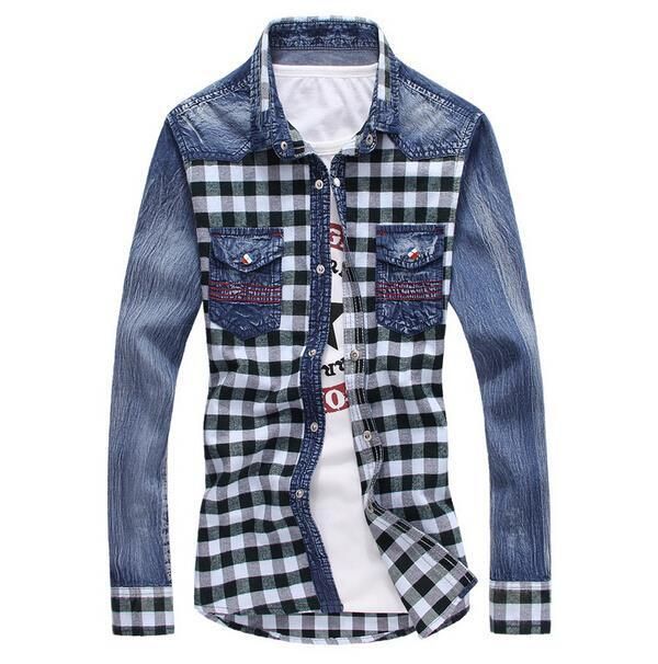 Plaid Fashion Button Up - TrendSettingFashions 