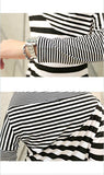 Striped Fashion Top - TrendSettingFashions 