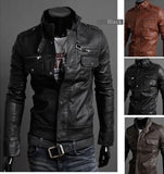 Men's Riders Leather Jacket In 3 Colors! - TrendSettingFashions 