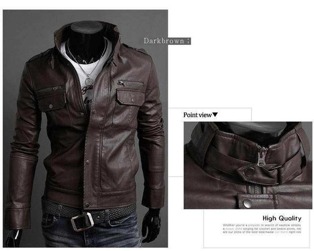 Men's Riders Leather Jacket In 3 Colors! - TrendSettingFashions 