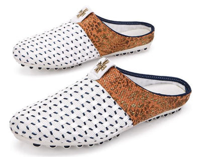 Men Summer Cross Loafers - TrendSettingFashions 