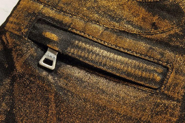 Feeling Like Gold Shine Jeans - TrendSettingFashions 