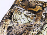 Men's Snake Printed Jeans - TrendSettingFashions 