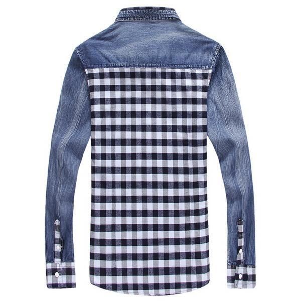 Plaid Fashion Button Up - TrendSettingFashions 