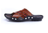Men's Luxury Stripe Sandal In 3 Colors - TrendSettingFashions 