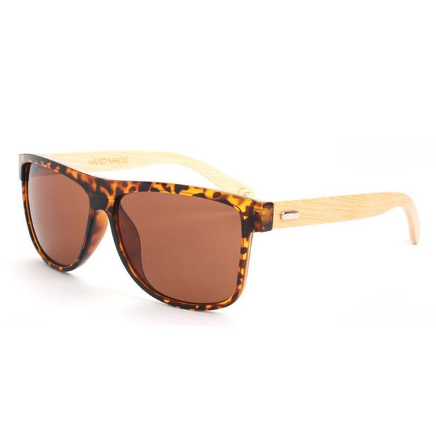 Men's Beach Going Bamboo Glasses In 7 Color Options - TrendSettingFashions 