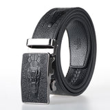 Crocodile Style Leather Belt! - TrendSettingFashions 