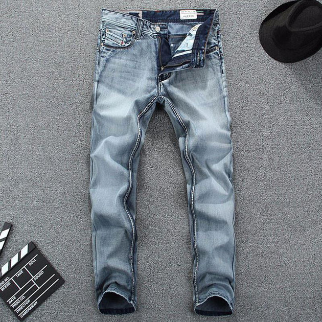 Men's Retro Fashion Designer Jeans - TrendSettingFashions 
