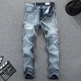 Men's Retro Fashion Designer Jeans - TrendSettingFashions 