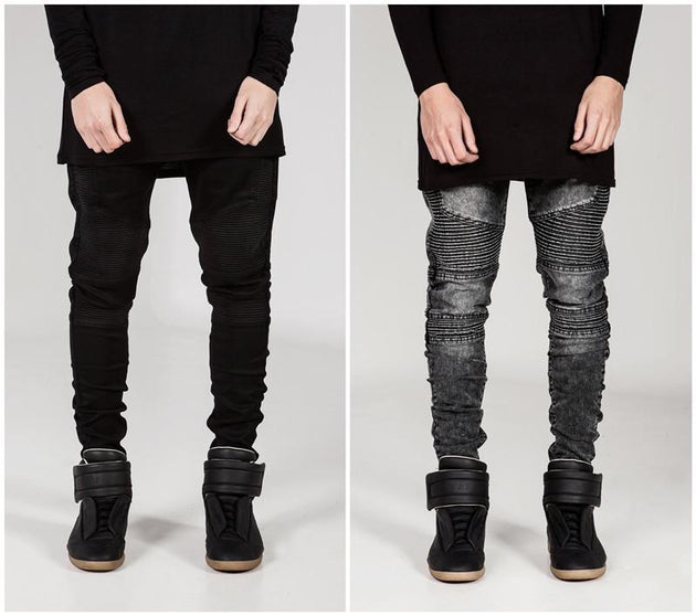 European Ripped Style Skinny Jeans - TrendSettingFashions 