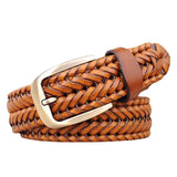 Men's Hand Woven Designer Belt - TrendSettingFashions 