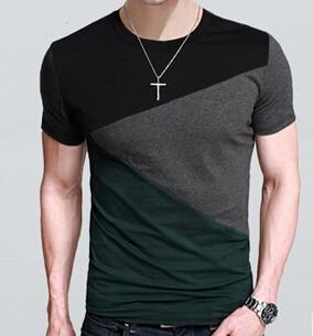 Fashion Crew Neck Short Sleeve T-Shirt in 2 Styles - TrendSettingFashions 