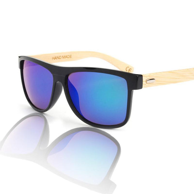 Men's Beach Going Bamboo Glasses In 7 Color Options - TrendSettingFashions 