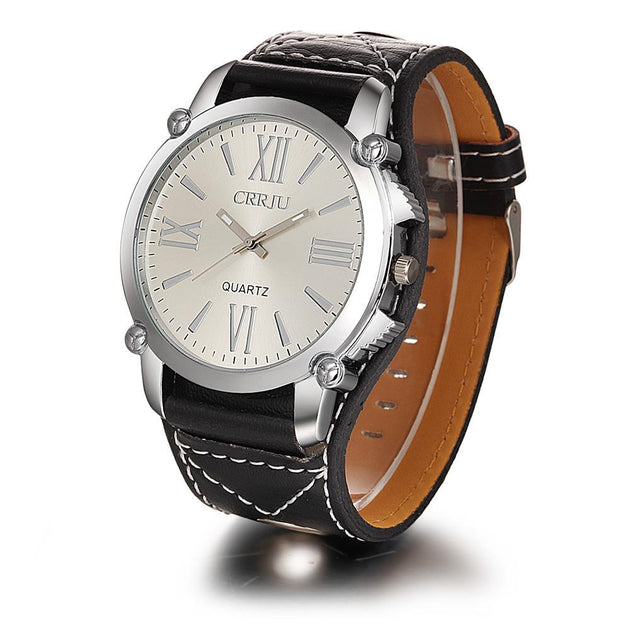 Men Wide Band Watch - TrendSettingFashions 