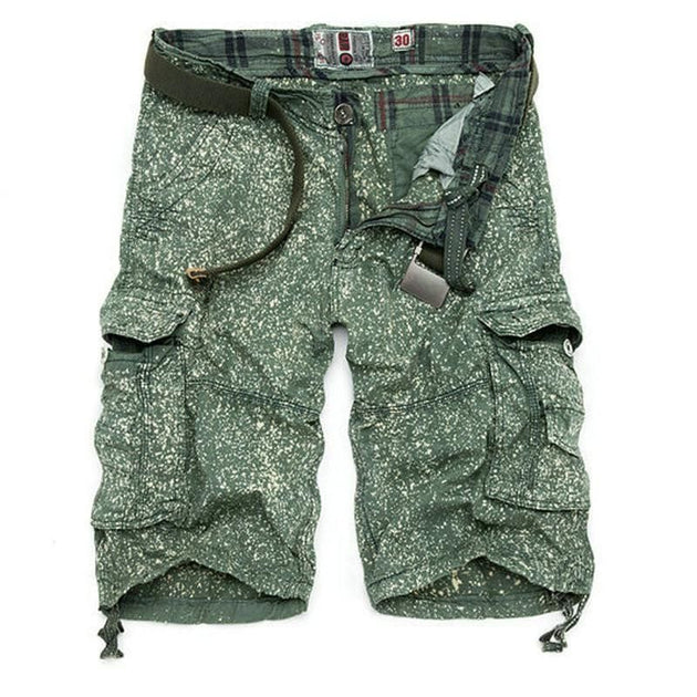 Men's Solid Cargo Mens Board Shorts - TrendSettingFashions 
