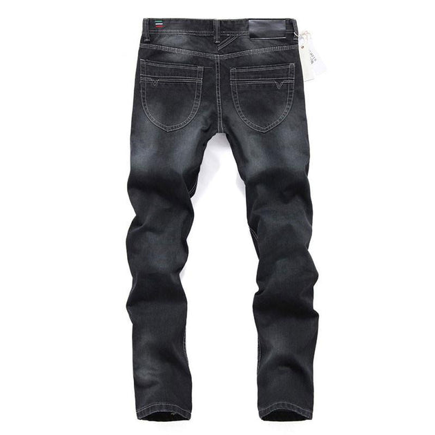 Dark Designer Style Jeans - TrendSettingFashions 