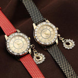 Women's Water Drop Accessory Watch With Fashion Design Band In 8 Colors! - TrendSettingFashions 