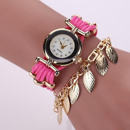 Women's Fashion Feather Style Watch In 7 Colors - TrendSettingFashions 