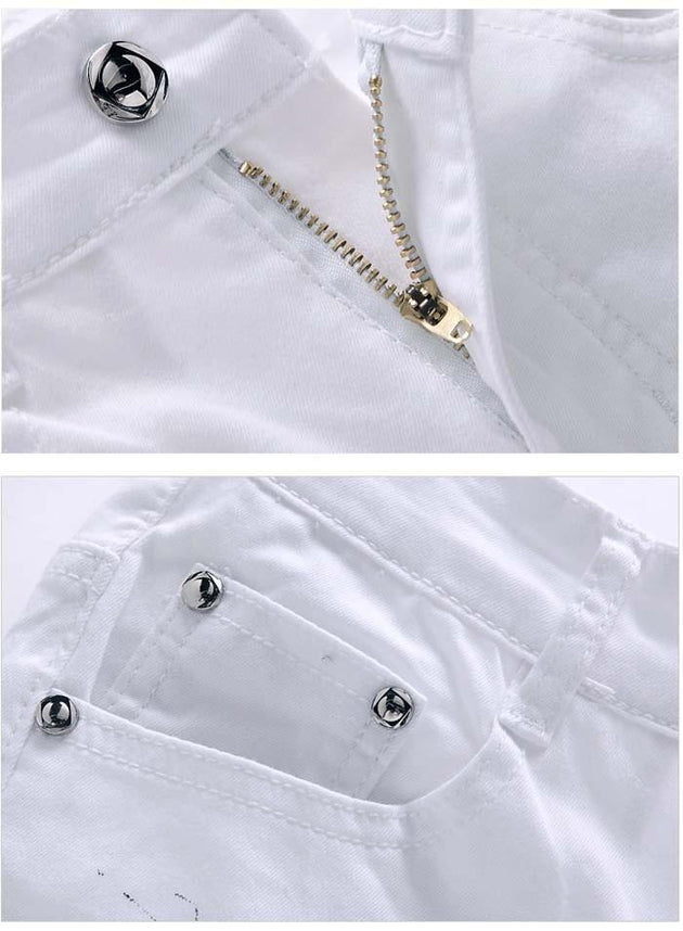 Men's Fashion Unique Lighting Jeans - TrendSettingFashions 