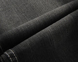 Men's Dark Colored Straight Jeans - TrendSettingFashions 