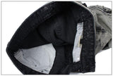 Men's Light Washed Grey Jeans - TrendSettingFashions 