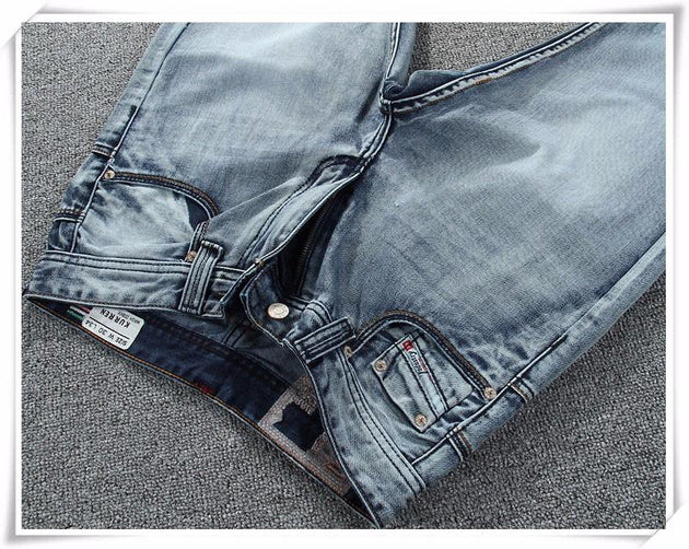 Men's Retro Fashion Designer Jeans - TrendSettingFashions 