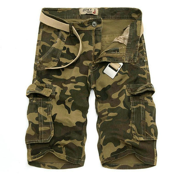 Mens Camouflage Cargo Shorts - TrendSettingFashions 